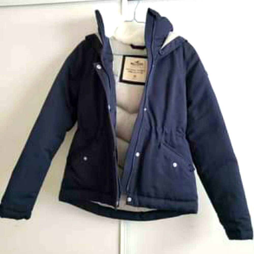 HOLLISTER Navy Parka